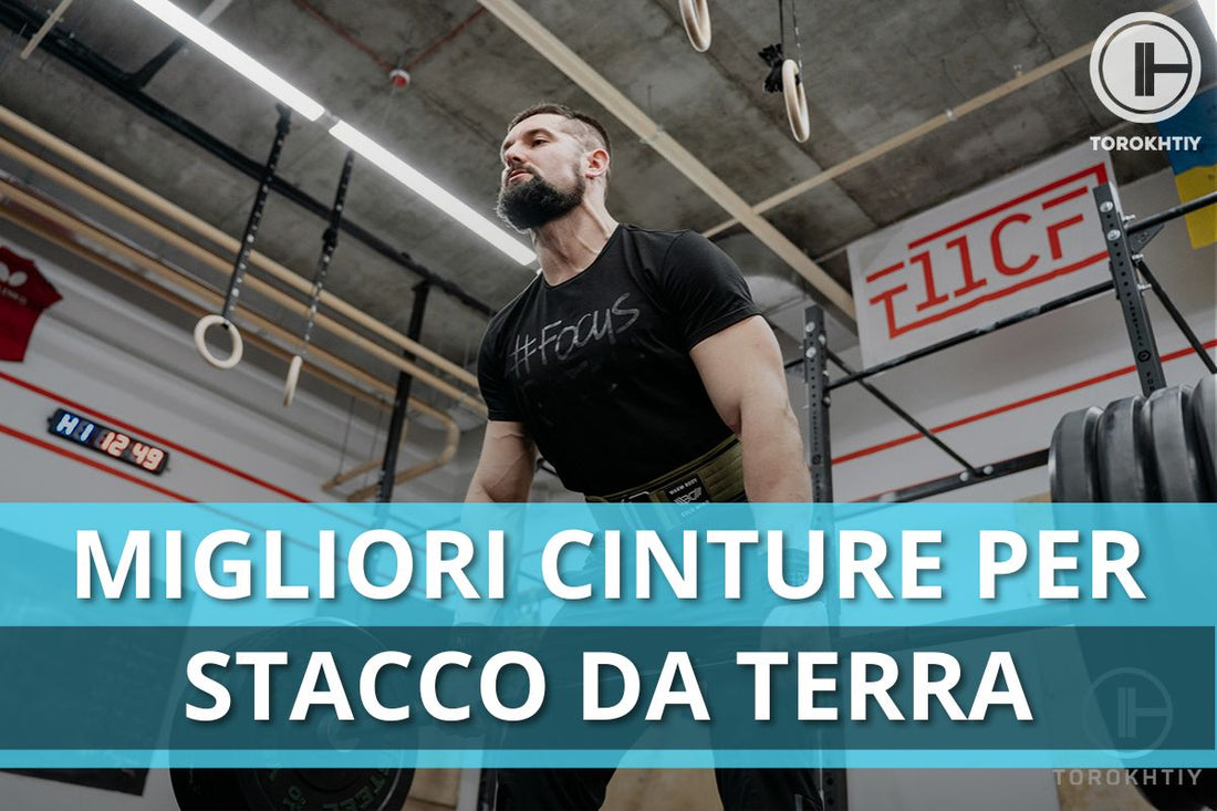 5 Migliori cinture per stacco da terra nel 2025