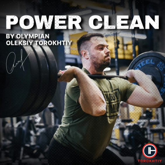 Power Clean Training Program - Main Image