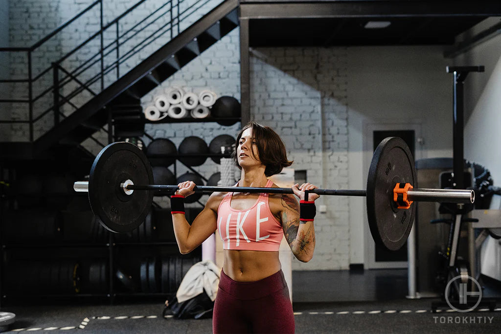Snatch femenino con collarines
