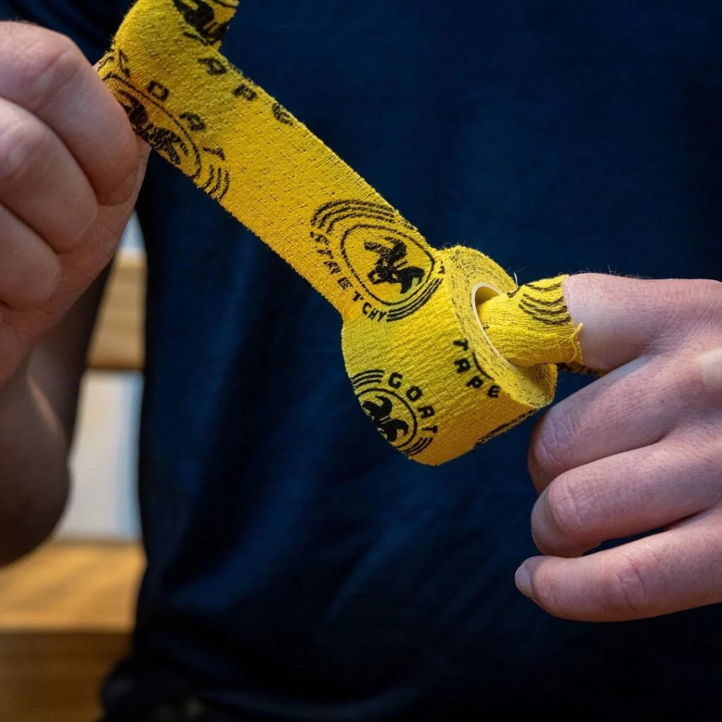Goat Tape in use