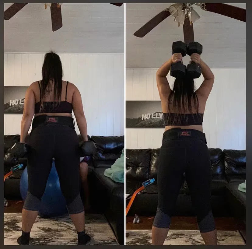 ProFitness Cintura da Sollevamento Pesi per Donne in use