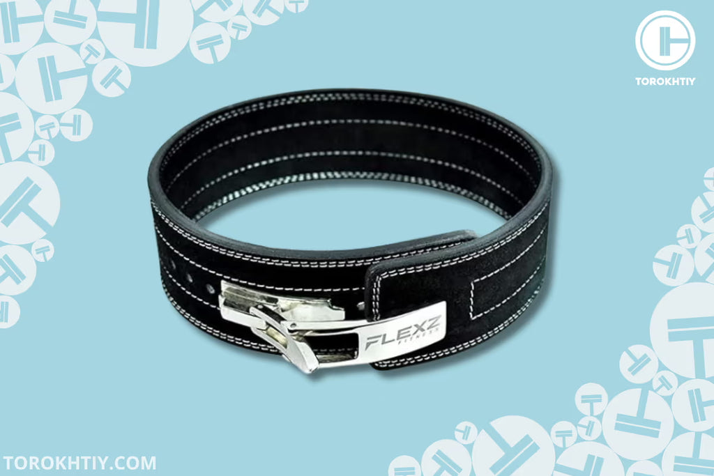 Flexz Fitness Lever Powerlifting Belt