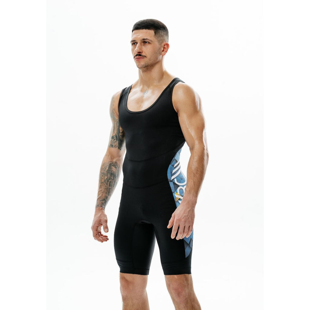 Gewichtheben Kompression Singlet S-2