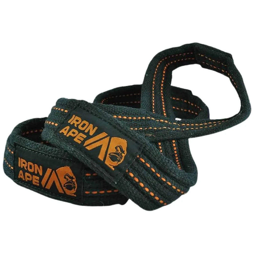 IRON APE Cinghie per Sollevamento Pesi Figura 8 Heavy-Duty