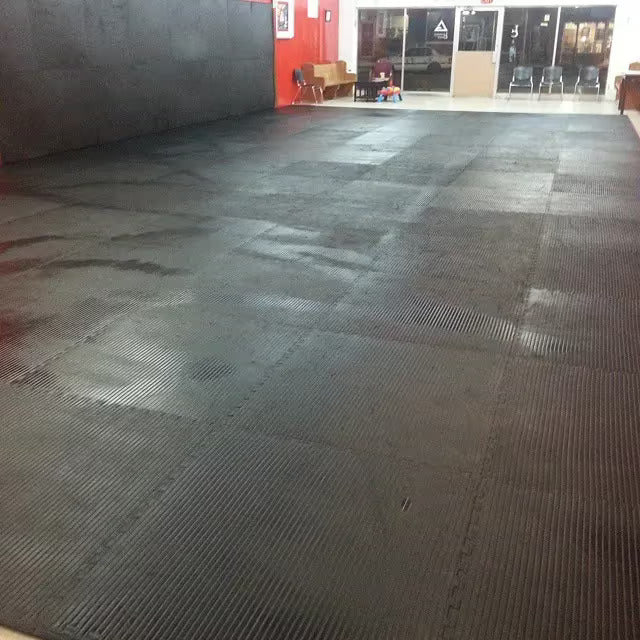 Get Rung Fitnessboden in use