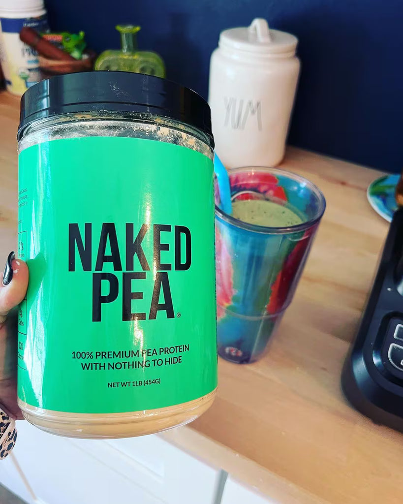 Naked Pea Protein in use