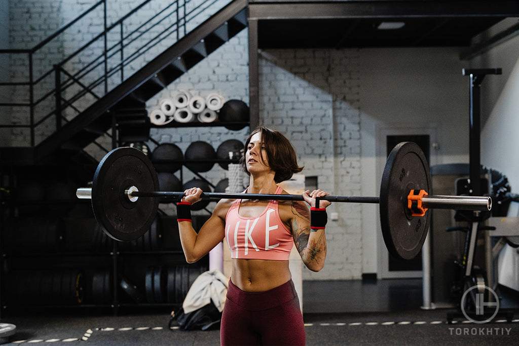 Snatch femenino con collarines