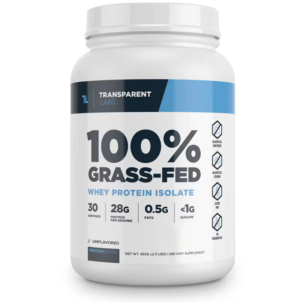 Grass Fed Protein by Transparent Labs