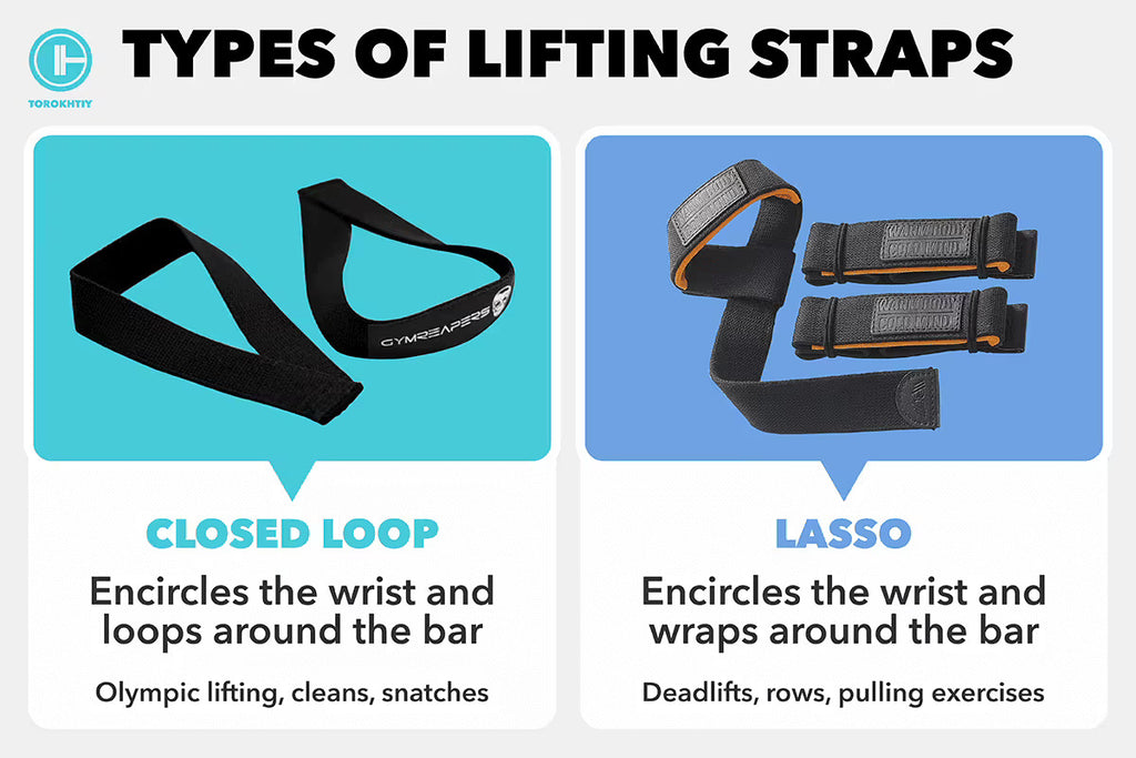 types of lifting straps