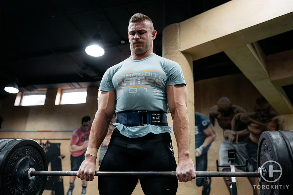 Deadlifting With WBCM Belt