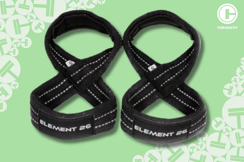 ELEMENT 26 Padded Figure 8 Weightlifting Straps