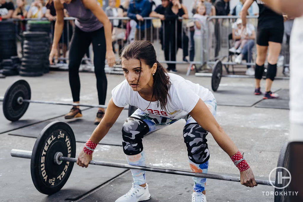 Knee Sleeves in Use