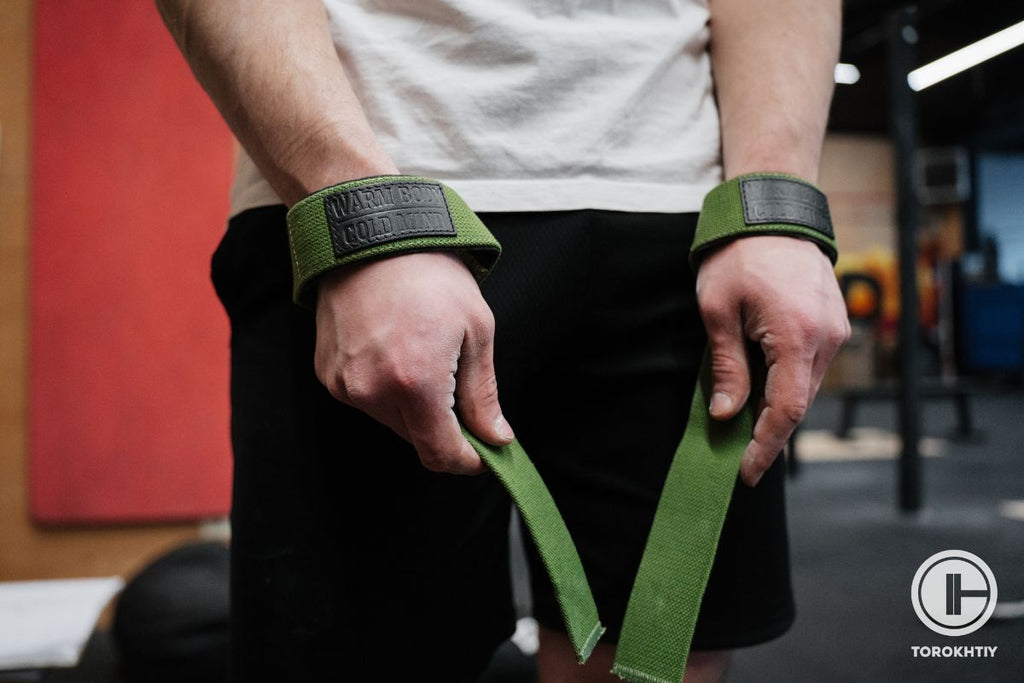 WBCM Lasso Straps de levantamiento in use