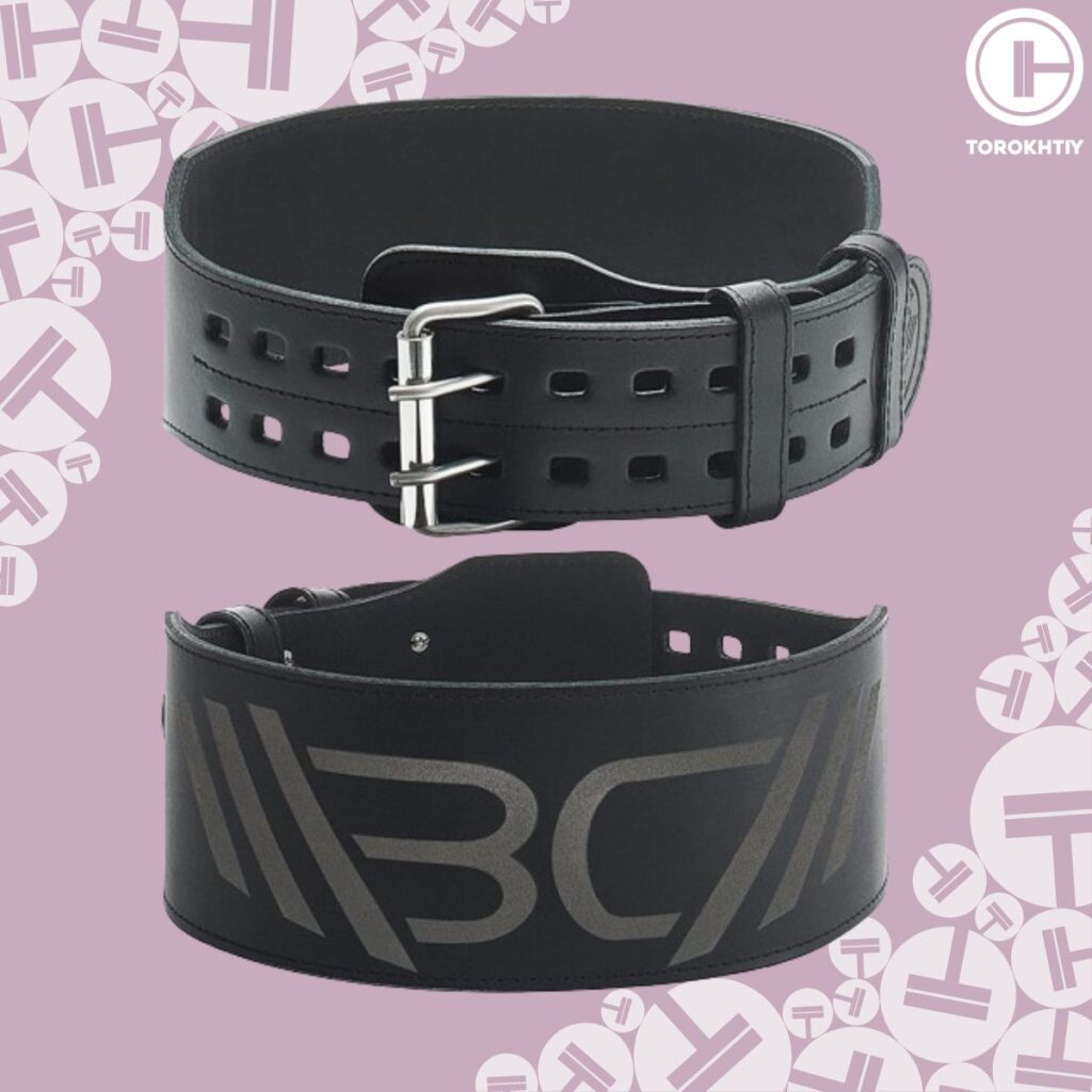 Ceinture de musculation en cuir WBCM