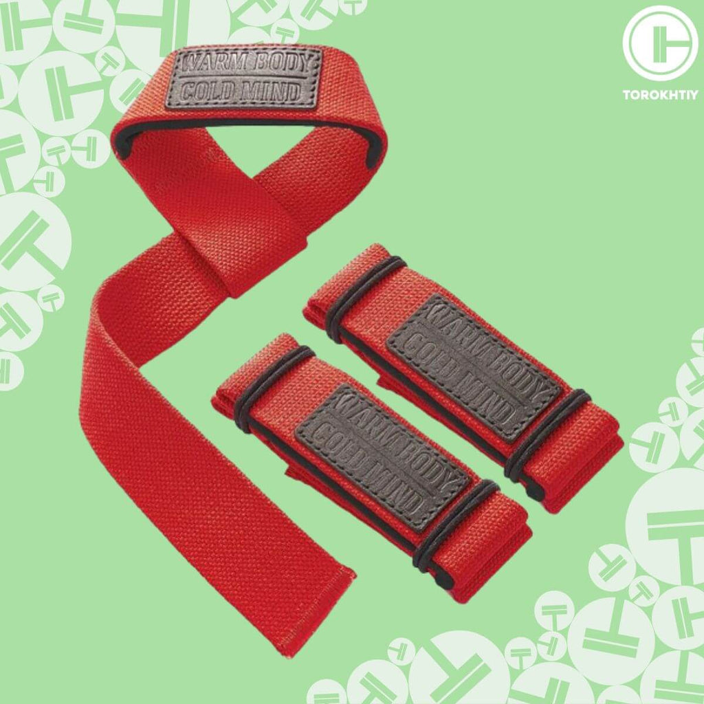 Warm Body Cold Mind Lasso Lifting Wrist Straps