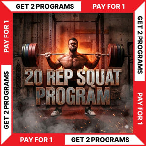 20 REP SQUAT PROGRAM