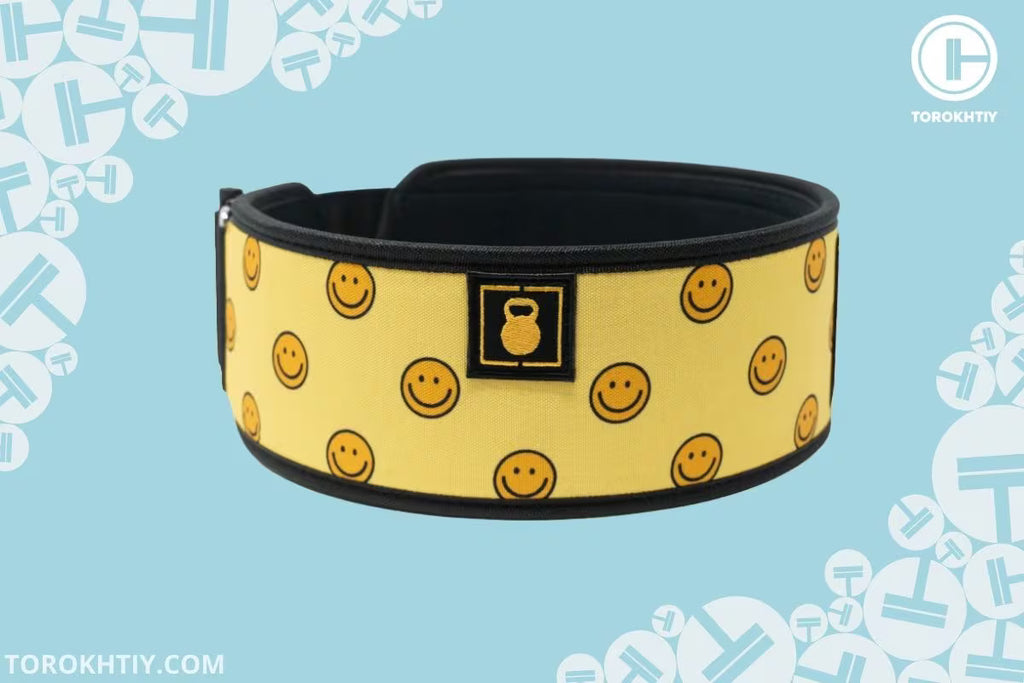 All Smiles by Christine Kolenbrander 4” Weightlifting Belt