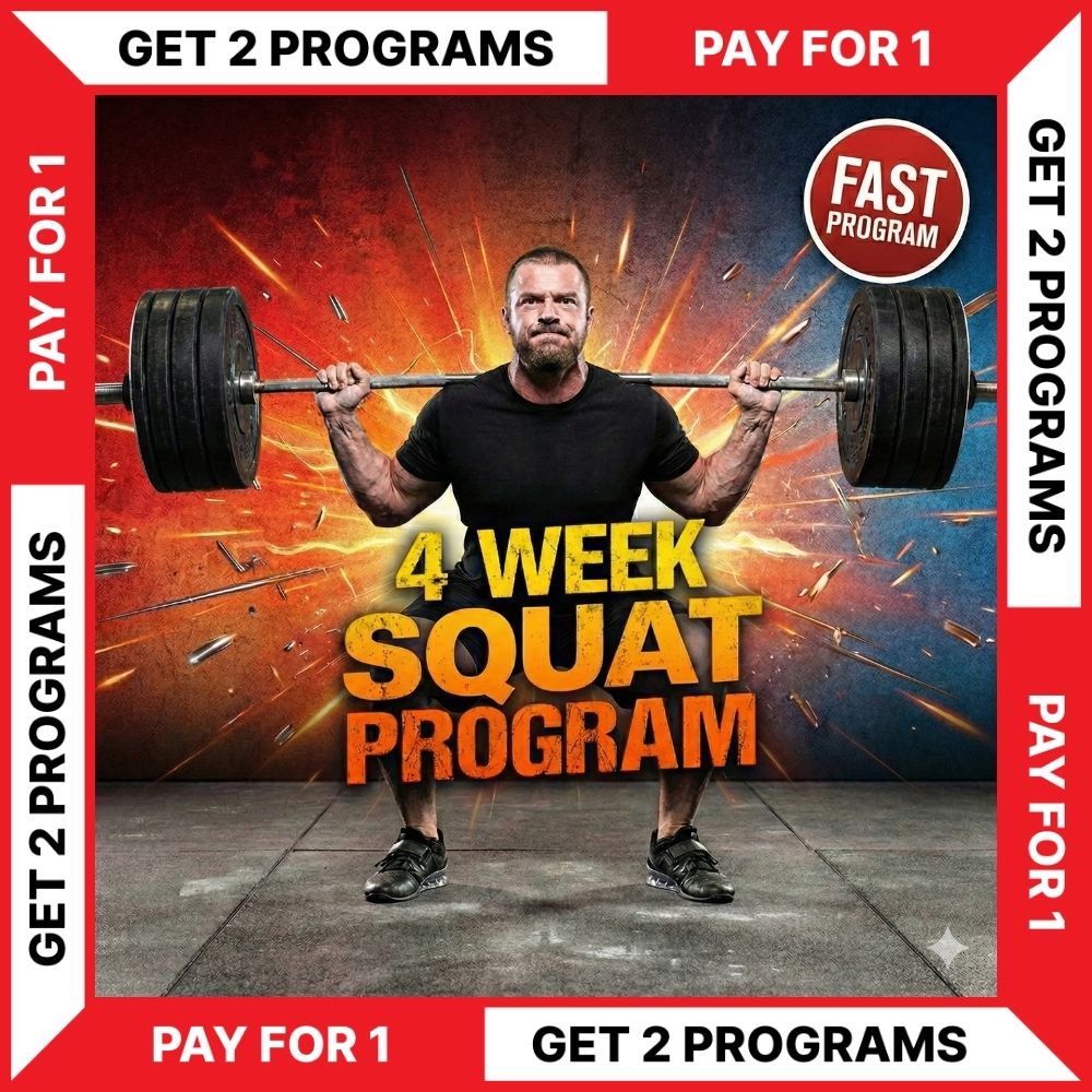 4-WEEK SQUAT PROGRAM