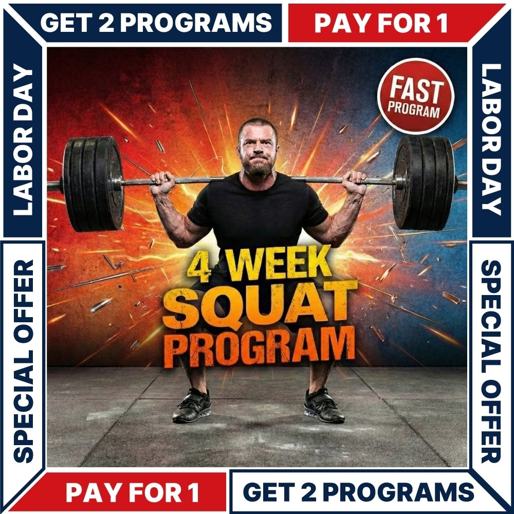4-WEEK SQUAT PROGRAM