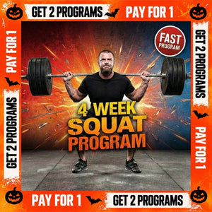 4-WEEK SQUAT PROGRAM
