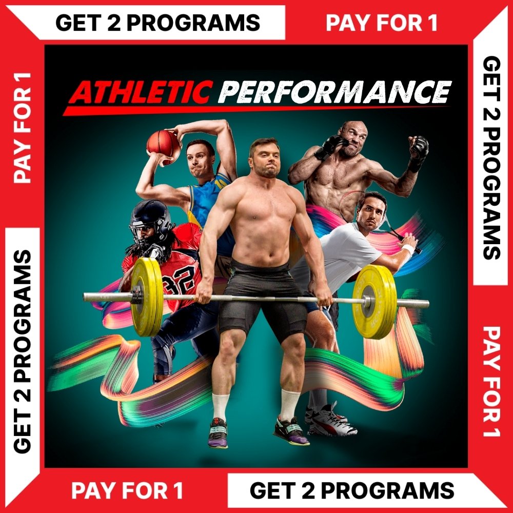 ATHLETIC PERFORMANCE PROGRAM - BUY 1 - GET 1 FREE (Torokhtiy Weightlifting)