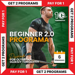 PROGRAM FOR BEGINNERS 2.0 - BUY 1 - GET 1 FREE (Torokhtiy Weightlifting)