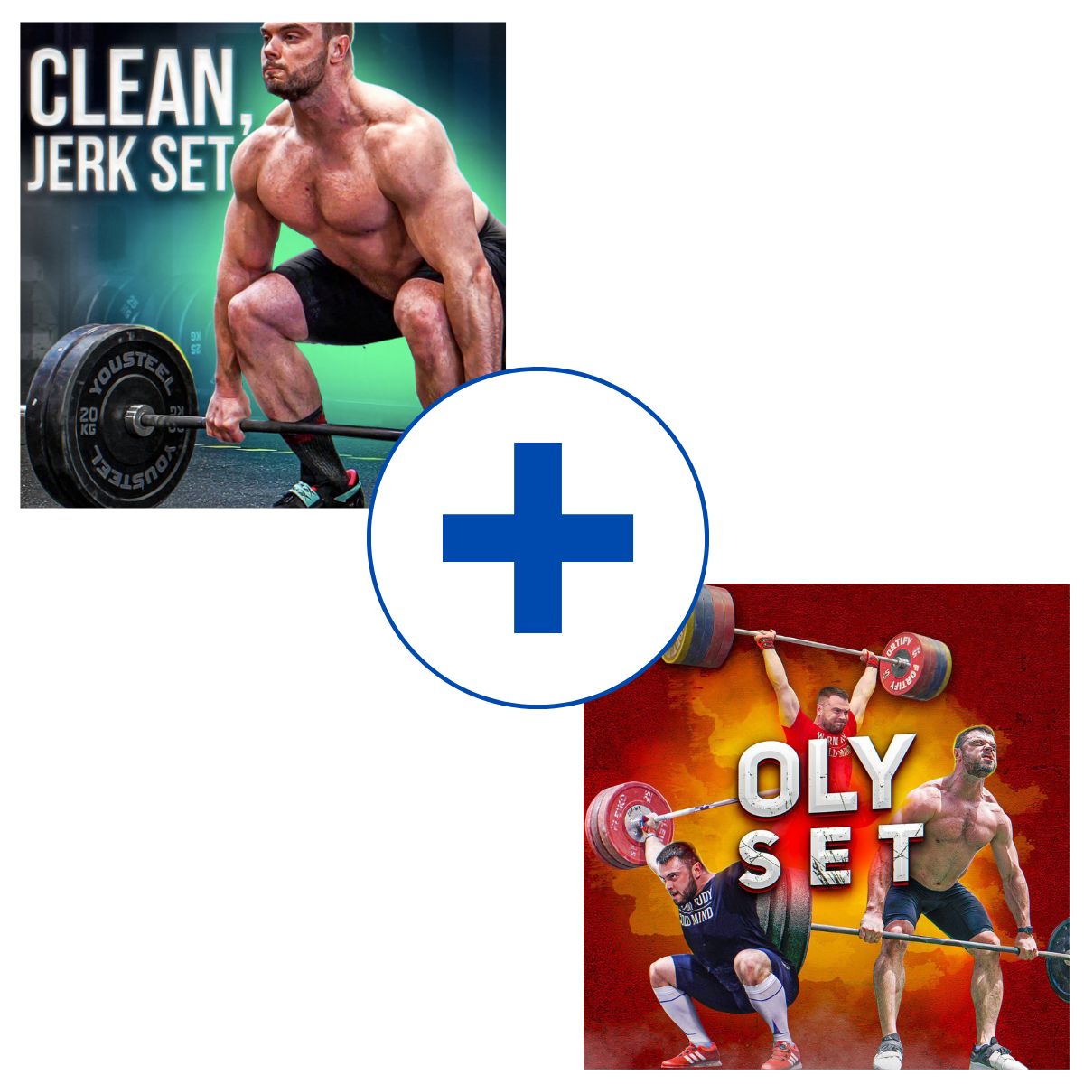 Clean and jerk oly set covering of olympic weightlifting program from Oleksiy Torokhtiy