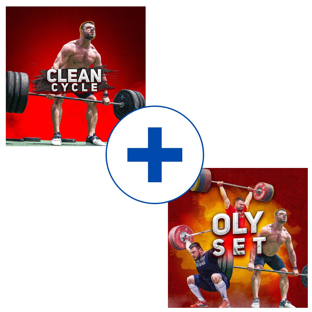 Clean cycle oly set covering of olympic weightlifting program from Oleksiy Torokhtiy