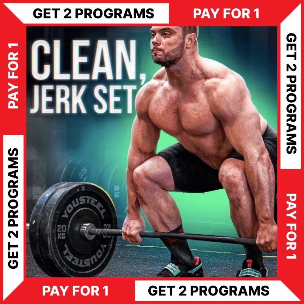 CLEAN & JERK SET - BUY 1 - GET 1 FREE (Torokhtiy Weightlifting)