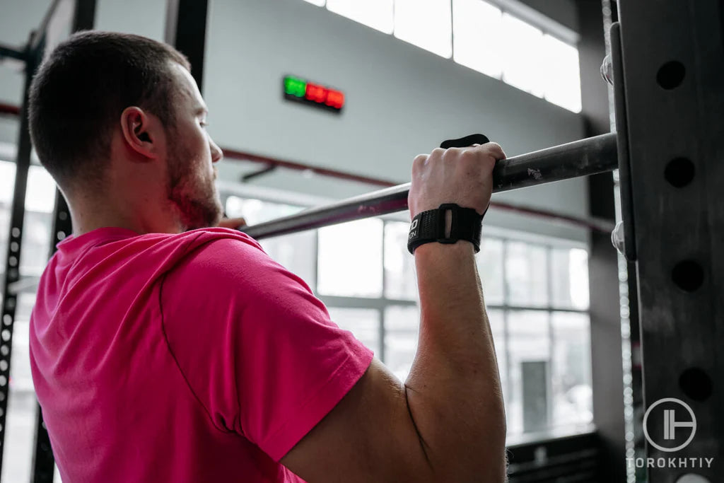 Ganci per Ginnastica WOD Nation in use
