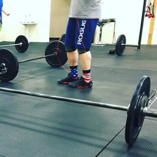 Shorts Rogue Fitness in use