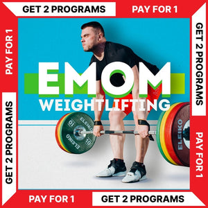 EMOM WEIGHTLIFTING PROGRAM - BUY 1 - GET 1 FREE (Torokhtiy Weightlifting)