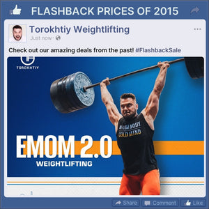 EMOM WEIGHTLIFTING 2.0 PROGRAM - FLASHBACK PRICES (Torokhtiy Weightlifting)