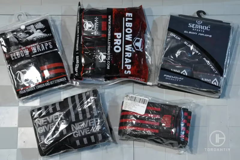 Elbow Wraps on Packages