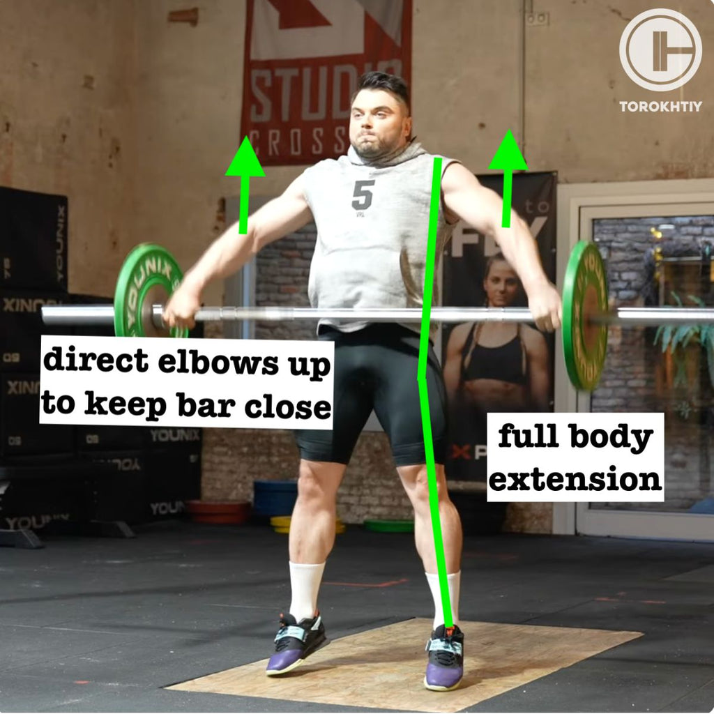 Explosive Hip Extension in Hip Snatch Exercise