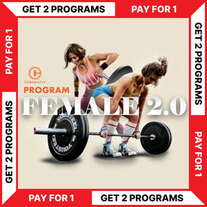 FEMALE WEIGHTLIFTING 2.0 PROGRAM - BUY 1 - GET 1 FREE (Torokhtiy Weightlifting)