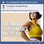 MAXIMUM PERFORMANCE NUTRITION FOR WOMEN - FLASHBACK PRICES (Torokhtiy Weightlifting)