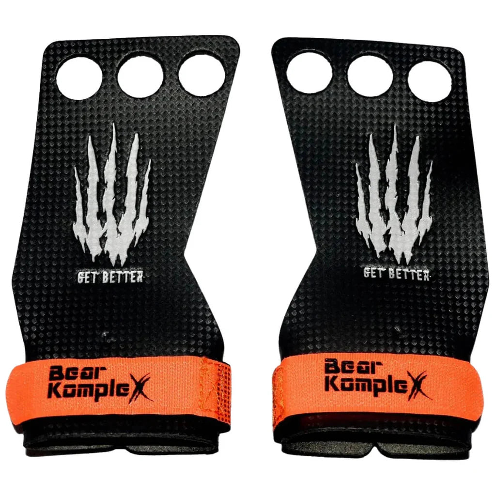 Ganci per Sollevamento Pesi Bear KompleX a 2 e 3 Fori
