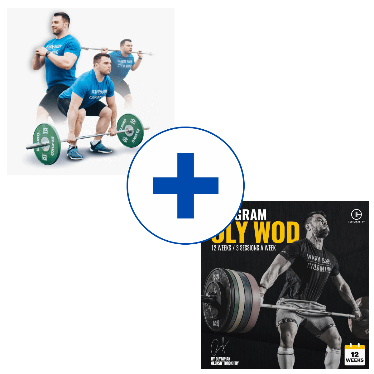 Covering of back to gym and oly wod olympic weightlifting programs from Oleksiy Torokhtiy