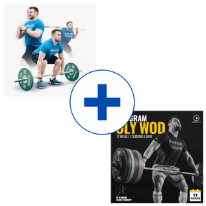 Covering of back to gym and oly wod olympic weightlifting programs from Oleksiy Torokhtiy