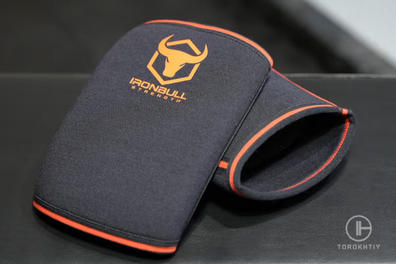 Iron Bull Ellenbogenbandage für Kraftsport & Bodybuilding