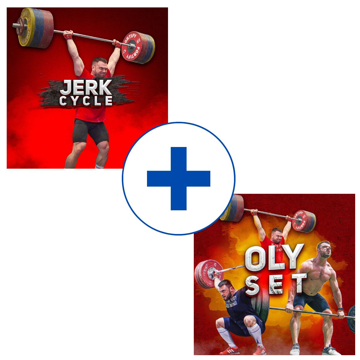Jerk cycle oly set covering of olympic weightlifting program from Oleksiy Torokhtiy