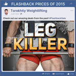 LEG KILLER CYCLE PROGRAM - FLASHBACK PRICES (Torokhtiy Weightlifting)