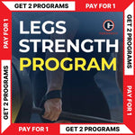 LEGS STRENGTH PROGRAM - BUY 1 - GET 1 FREE (Torokhtiy Weightlifting)