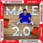 MALE WEIGHTLIFTING 2.0 PROGRAM - BUY 1 - GET 1 FREE (Torokhtiy Weightlifting)