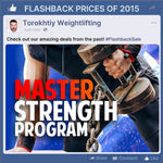 MASTER STRENGTH PROGRAM - FLASHBACK PRICES (Torokhtiy Weightlifting)