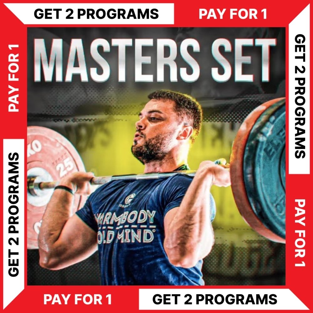 MASTERS SET - BUY 1 - GET 1 FREE (Torokhtiy Weightlifting)