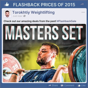 MASTERS SET - FLASHBACK PRICES (Torokhtiy Weightlifting)