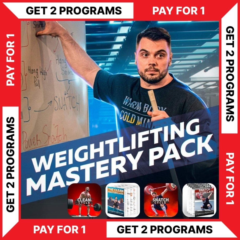 WEIGHTLIFTING MASTERY PACK - BUY 1 - GET 1 FREE (Torokhtiy Weightlifting)