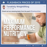 MAXIMUM PERFORMANCE NUTRITION PROGRAM - FLASHBACK PRICES (Torokhtiy Weightlifting)